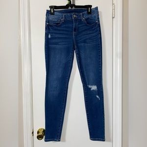 Rewash Distressed blue skinny jeans size 7 / 28